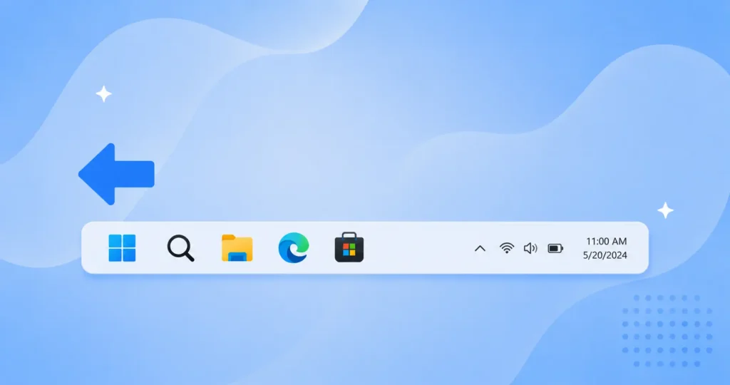 Left-side taskbar icons featured image.