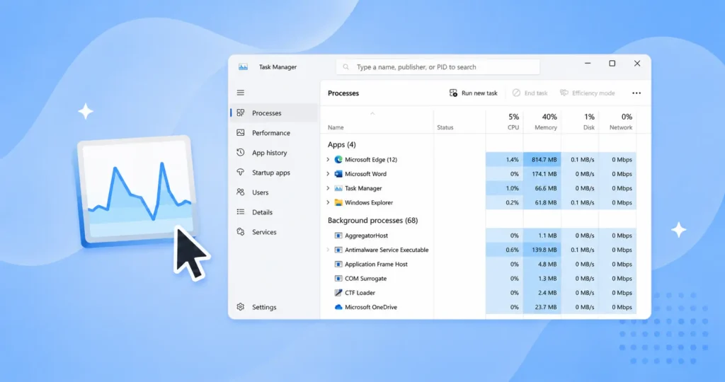 Open task manager featured image.