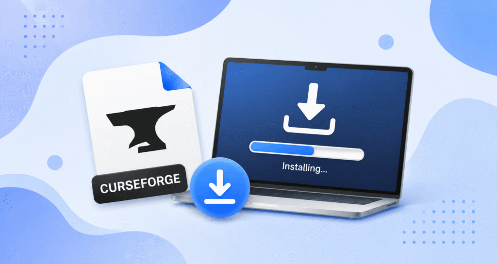 Featured image for how to install CurseForge.