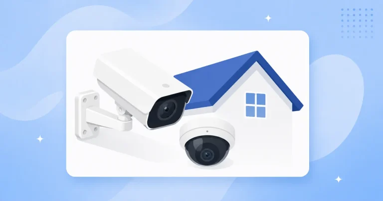 Best home security cameras featured image.