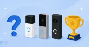 Best video doorbells featured image.