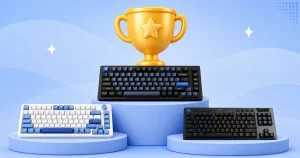 Rankings of the best wireless mechanical keyboards.