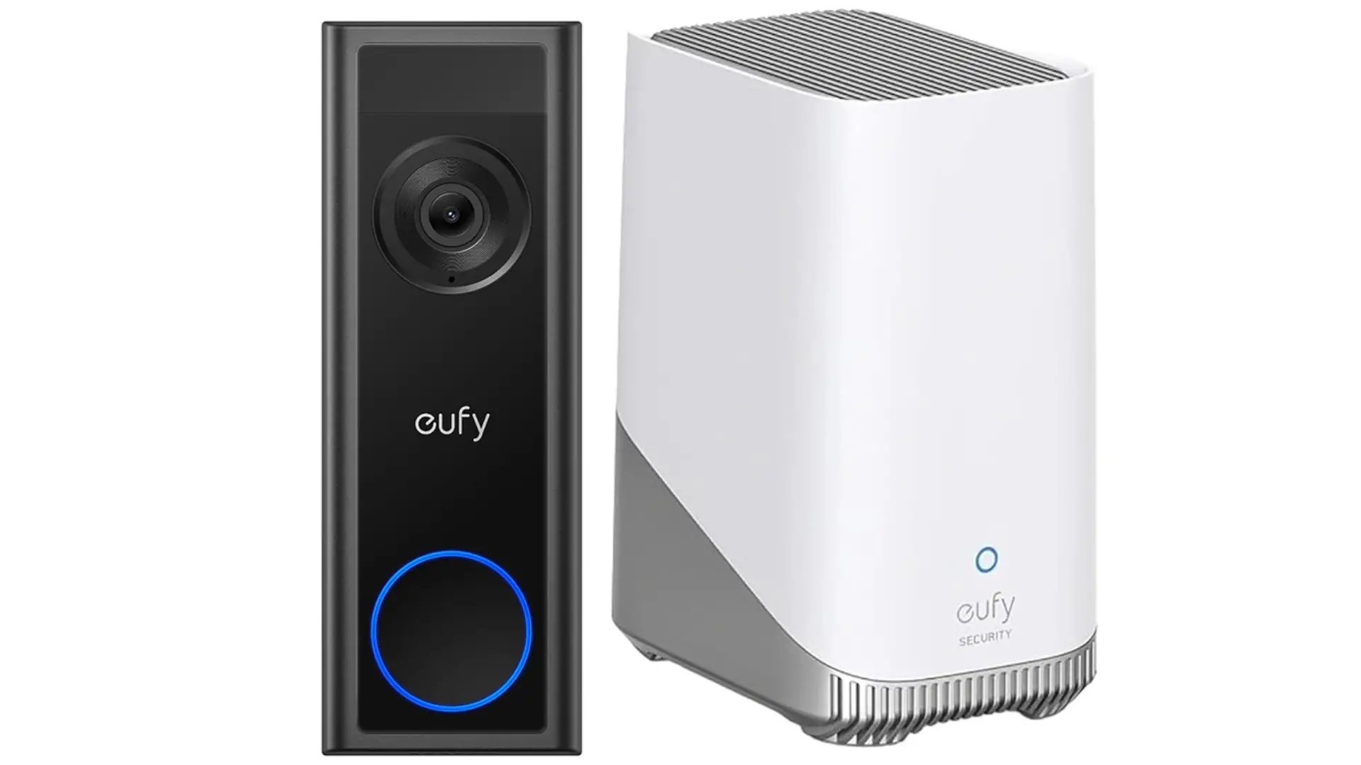 eufy Video Doorbell C31 with the HomeBase S380 hub it pairs with