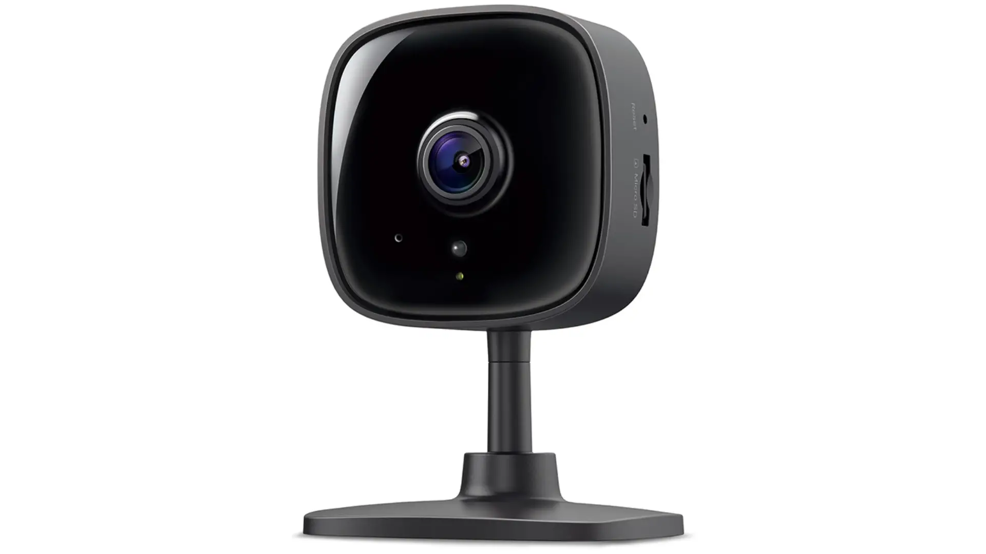 Tapo C101 indoor security camera in white with a black lens housing