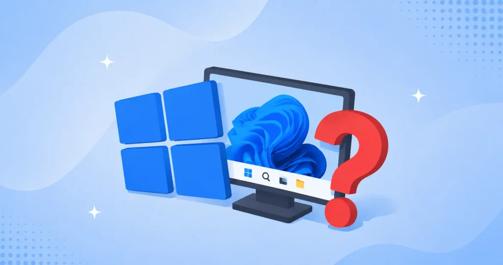 Windows 11 desktop featured image.