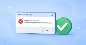 Maintenance.vbs missing featured image.